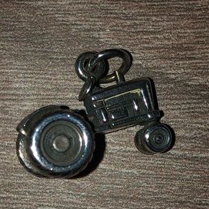 Silver James Avery Tractor Charm